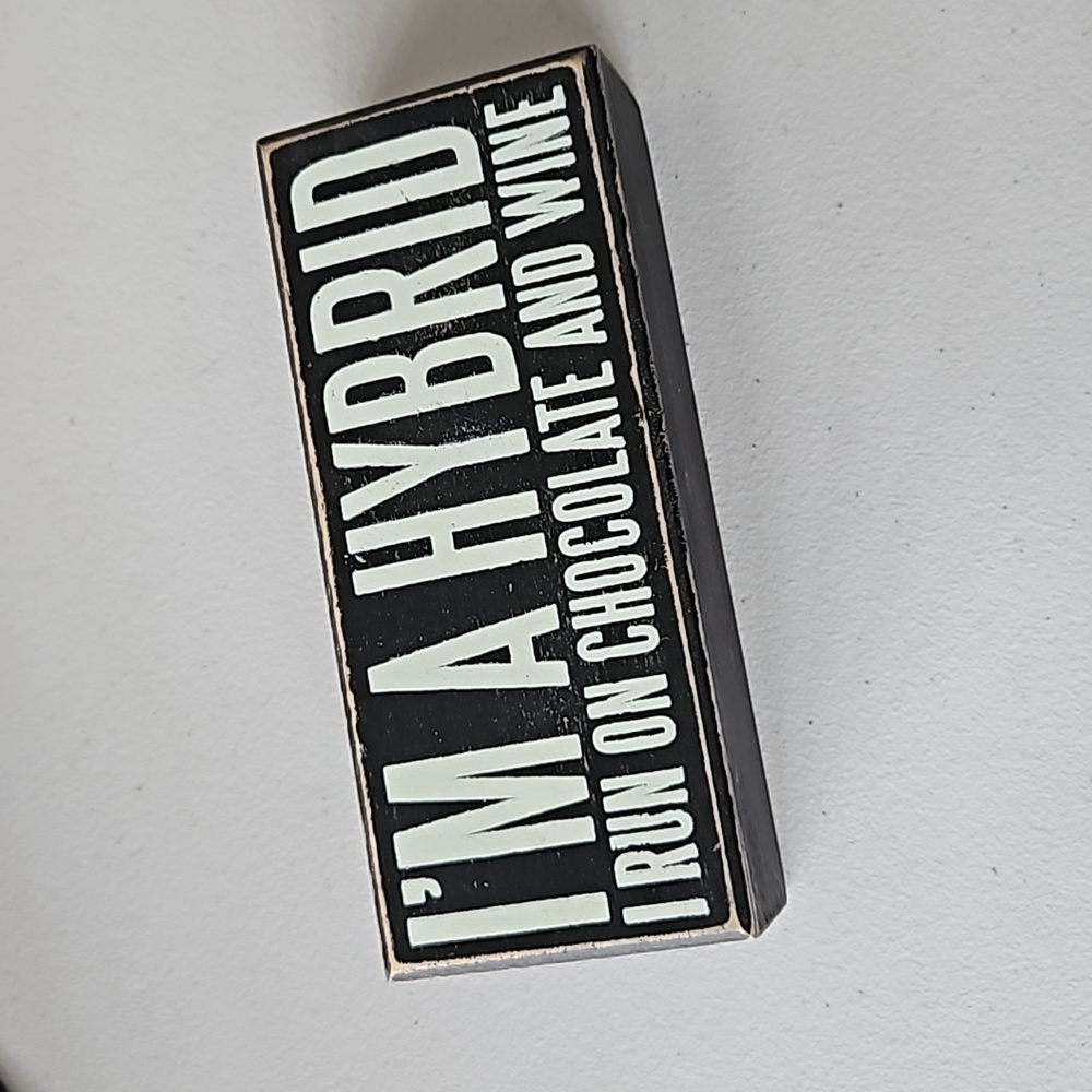 Wine Chocolate Sign